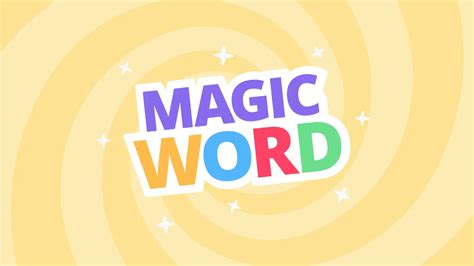 Magic word food